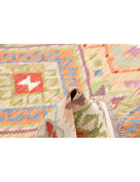 Kilim 148x192 Cm Kilim Afghanistan Hand-carded Wool Cotton