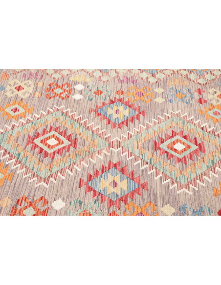 Kilim 149x201 Cm Kilim, Afghanistan, Lana Cardata A Mano