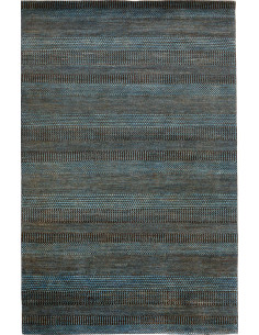 Tappeto Royal Gabbeh Pakistan 201x310 Blu Petro
