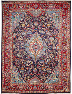Rug Kashamr Zirkhaki Persia brown white 292x390