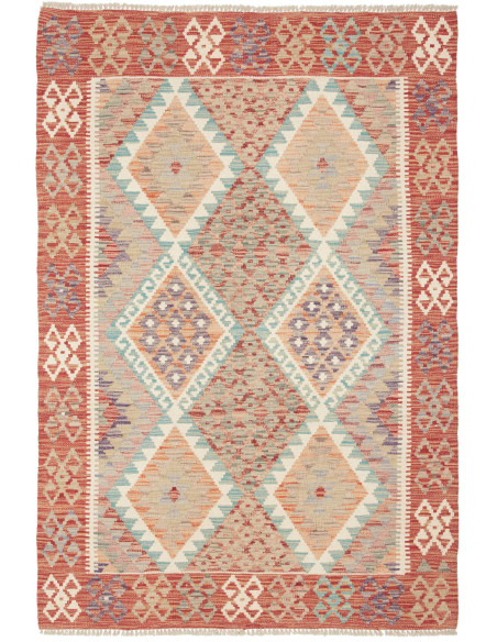 Kilim 121x180 Cm Kilim, Afghanistan, Lana Cardata A Mano
