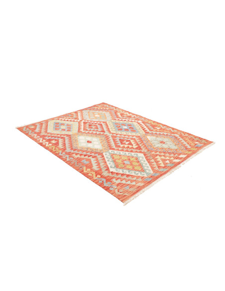 Kilim 150x192 Cm Kilim, Afghanistan, Hand-carded Wool,
