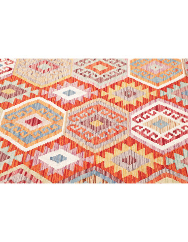 Kilim 155x196 Cm Kilim, Afghanistan, Hand-carded Wool