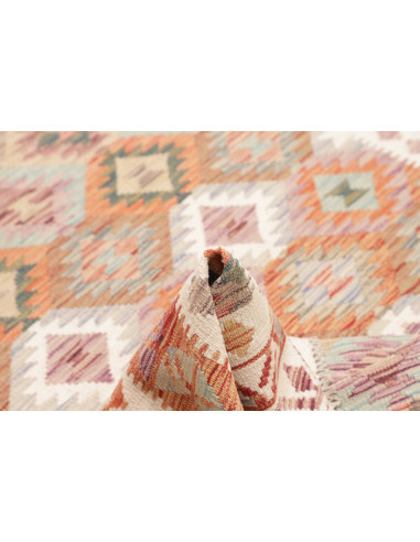 Kilim 154x188 Cm Kilim, Afghanistan, Lana Cardata A Mano