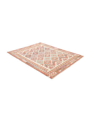 Kilim 159x194 Cm Afghan Kilim, Hand-carded Wool And Cotton,