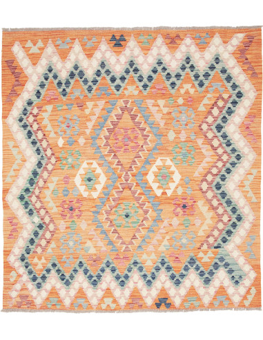 Kilim 151x164 Cm Kilim, Afghanistan, Lana Cardata A Mano