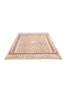 Kilim 161x188 Cm Kilim Afghanistan, Lana Cardata A Mano 2