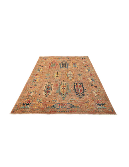 Tappeto Tribal Pakistan marrone 166x245