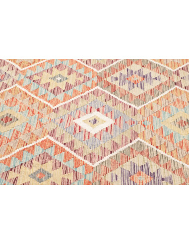 Kilim 161x188 Cm Kilim Afghanistan, Hand-carded Wool warp: