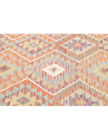 Kilim 161x188 Cm Kilim Afghanistan, Hand-carded Wool warp:
