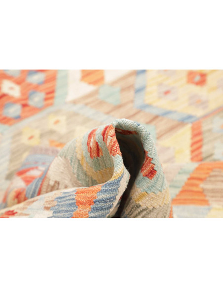 Kilim 151x203 Cm Kilim, Afghanistan, Lana Cardata A Mano