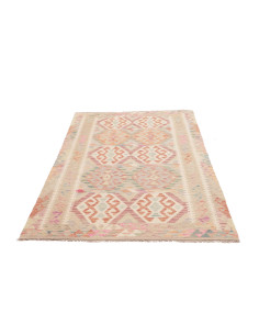 Kilim 121x186 Cm Kilim, Afghanistan, Hand-carded Wool warp: 2