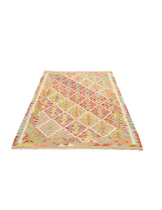 Kilim 124x184 Cm Kilim Afghanistan Lana Cardata A Mano 2