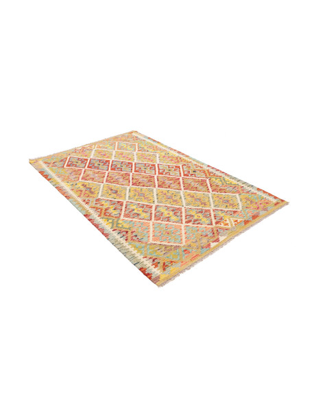 Kilim 124x184 Cm Kilim Afghanistan Lana Cardata A Mano