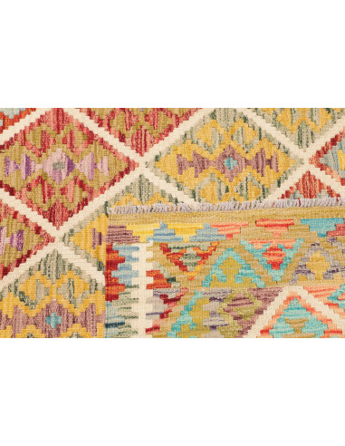 Kilim 124x184 Cm Kilim Afghanistan Lana Cardata A Mano
