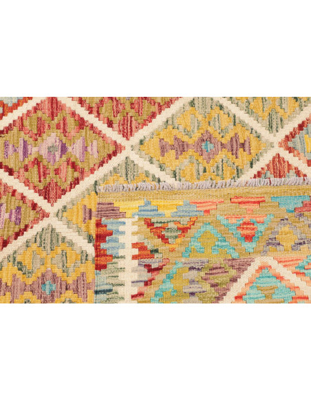 Kilim 124x184 Cm Kilim Afghanistan Hand-carded Wool Cotton