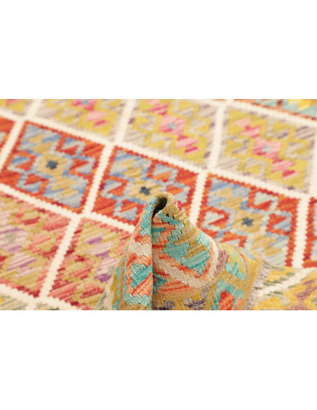 Kilim 124x184 Cm Kilim Afghanistan Lana Cardata A Mano