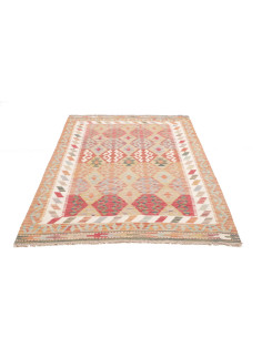 Kilim 126x178 Cm Kilim, Afghanistan, Lana Cardata A Mano, 2