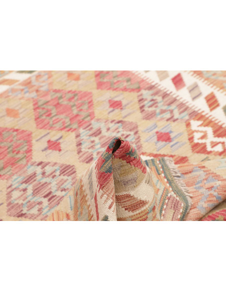 Kilim 126x178 Cm Kilim, Afghanistan, Hand-carded Wool,