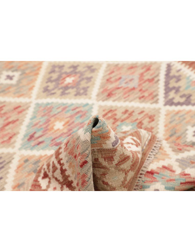 Kilim 122x172 Cm Kilim, Afghanistan, Hand-carded Wool warp: