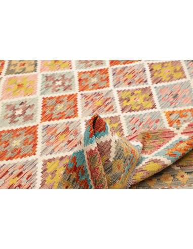 Kilim 152x201 Cm Kilim Afghanistan Lana Cardata A Mano