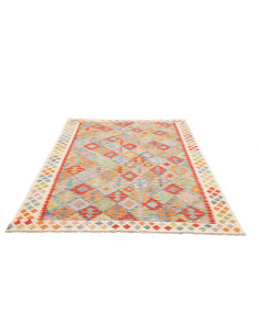 Kilim 172x238 Cm Kilim, Afghanistan, Lana Cardata A Mano 2
