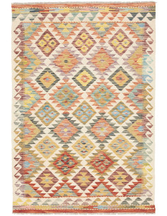 Kilim 103x151 Cm Kilim, Afghanistan, Lana Cardata A Mano