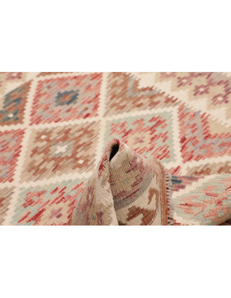 Kilim 125x174 Cm Kilim, Afghanistan, Hand-carded Wool