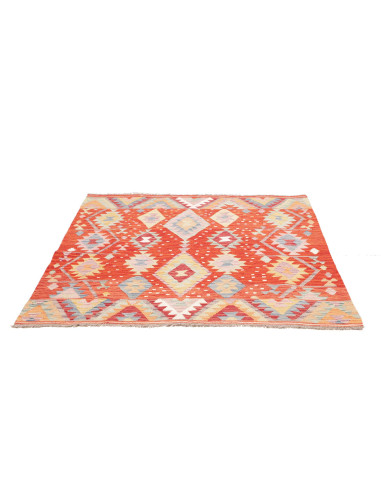 Kilim 146x161 Cm Kilim, Afghanistan, Hand-carded Wool, 0.3