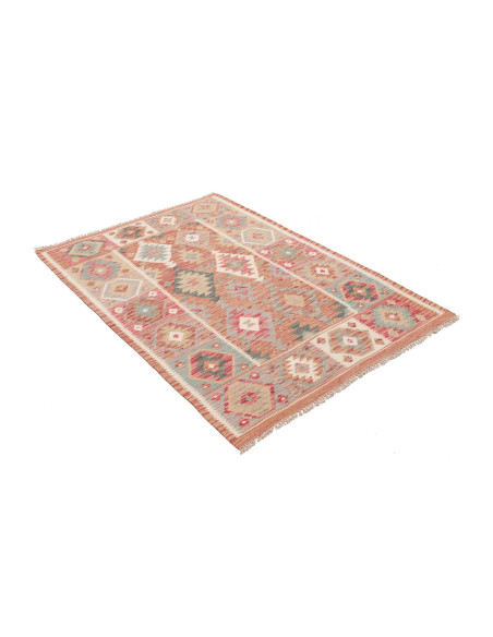 Kilim 104x150 Cm Kilim, Afghanistan, Lana Cardata A Mano