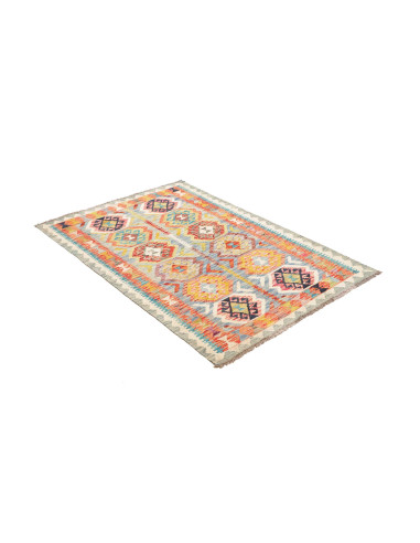 Kilim 104x155 Cm Kilim, Afghanistan, Lana Cardata A Mano