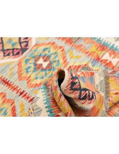 Kilim 104x155 Cm Kilim, Afghanistan, Lana Cardata A Mano
