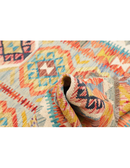 Kilim 104x155 Cm Kilim, Afghanistan, Lana Cardata A Mano