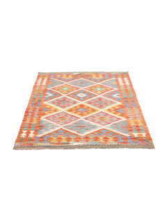 Kilim 101x147 Cm Kilim Afghanistan, Hand-carded Wool warp: 2