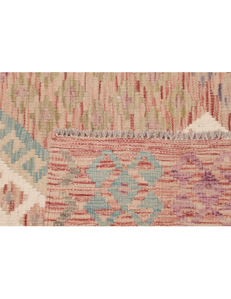 Kilim 98x142 Cm Kilim, Afghanistan, Hand-carded Wool warp: