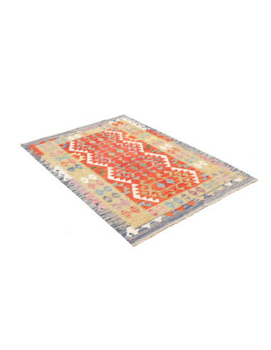 Kilim 103x147 Cm Kilim, Afghanistan, Lana Cardata A Mano