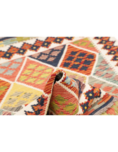Kilim 107x151 Cm Kilim, Afghanistan, Hand-carded Wool warp: