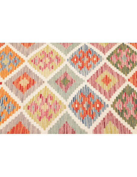 Kilim 100x141 Cm Kilim, Afghanistan, Hand-carded Wool warp: