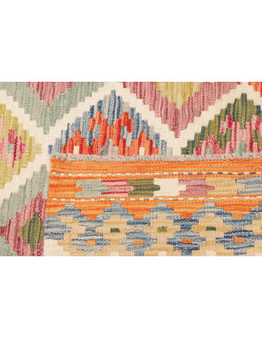 Kilim 100x141 Cm Kilim, Afghanistan, Hand-carded Wool warp: