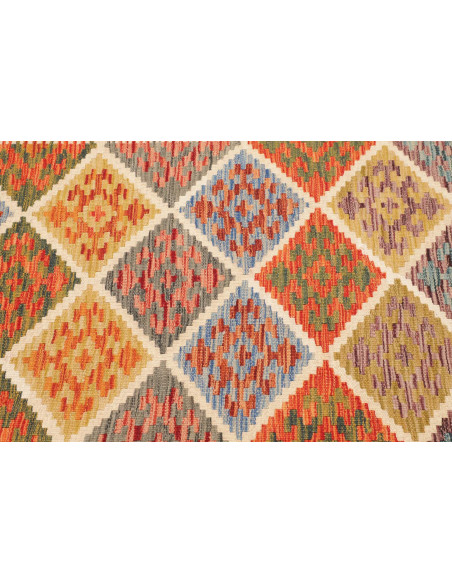 Kilim 105x145 Cm Kilim Afghanistan Hand-carded Wool 0.3