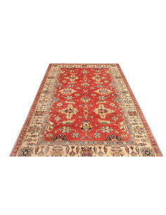 Kazak Fine 202x307 Cm Kazak Fine, Pakistan, Hand-carded Wool 2