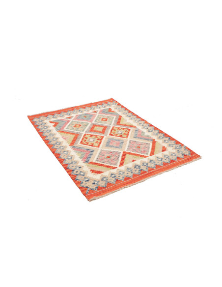 Kilim 106x139 Cm Kilim, Afghanistan, Hand-carded Wool,
