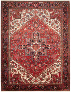 Gorawan 257x330 Cm Gorawan, Persia, Lana Cardata A Mano,