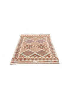 Kilim 101x150 Cm Kilim Afghanistan, Hand-carded Wool, 0.3 Cm 2