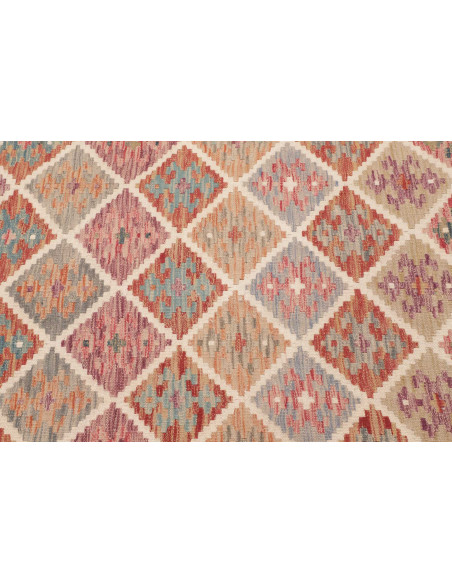 Kilim 105x150 Cm Kilim, Afghanistan, Hand-carded Wool warp: