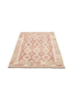 Kilim 99x146 Cm Kilim, Afghanistan, Hand-carded Wool warp: 2