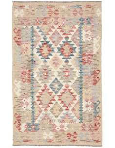 Kilim 97x155 Cm Kilim, Afghanistan, Lana Cardata A Mano,