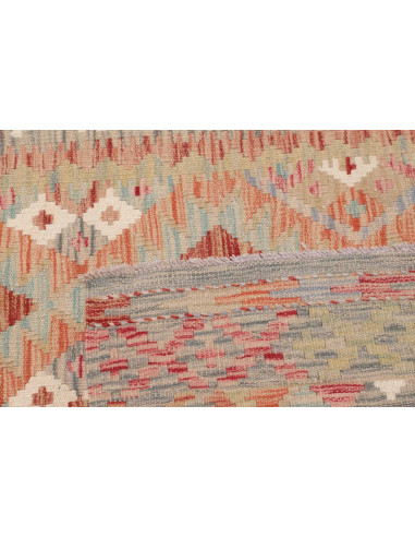 Hand Made Rug Kilim Afghanistan 98x153 Beige Or