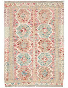 Kilim 98x138 Cm Kilim, Afghanistan, Hand-carded Wool,