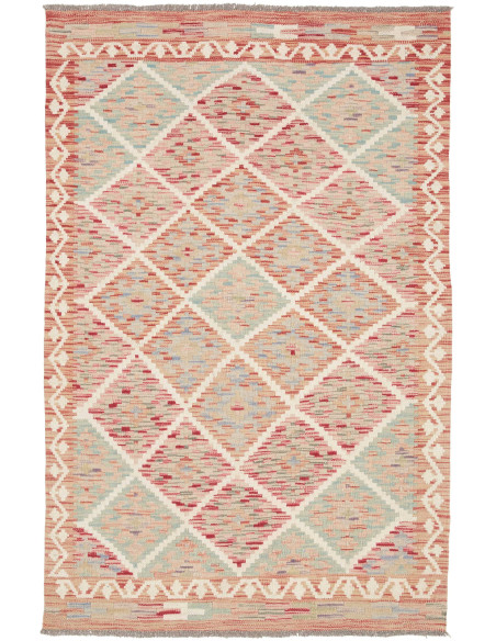 Kilim 102x152 Cm Kilim Afghanistan, Lana Cardata A Mano,